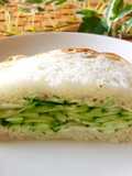 Sliced Cucumber Sandwich