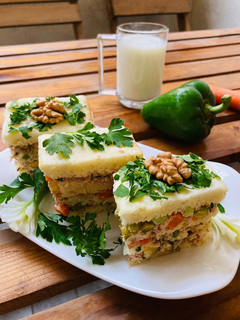 عکسی از دستور کیک کالباس