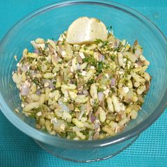 Oats & Poha Sukha (dry) Bhel A picture of Oats & Poha Sukha (dry) Bhel.