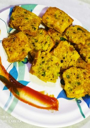 A picture of Masala French Toast.