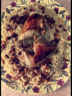 صورة لوصفة الرز البخاري