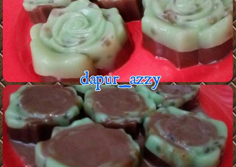 Puding Cokelat Hungkwe Cantik Manis