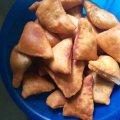 A picture of Mandazi anytime snack.