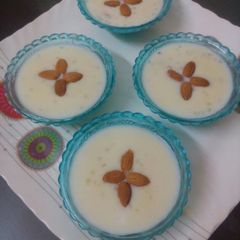 Sabudana kheer A picture of Sabudana kheer.