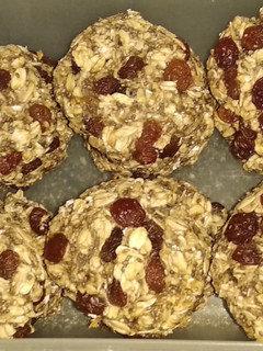 Gyümölcsös zabkeksz recept fotója