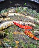 Cá kèo kho rau răm