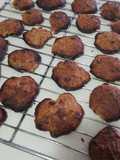 Galletas de harina de almendra con plátano