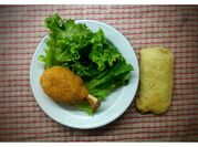 Una foto de nuggets con queso