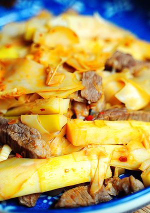 桂竹筍炒肉絲 的食譜成品照片