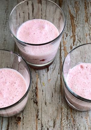 Une photo de Fraises à la crème