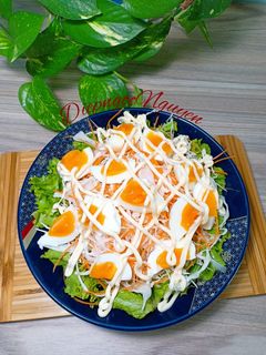 Hình của món Salad trứng.