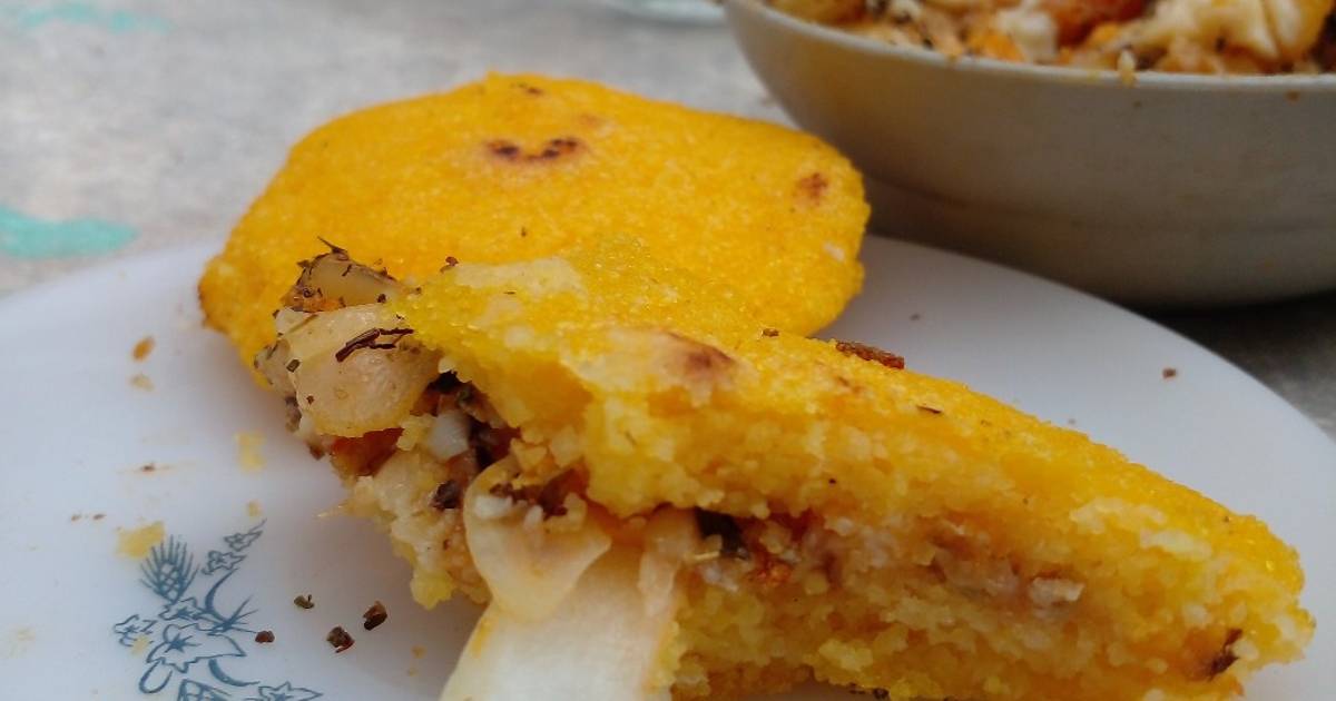 Arepas de polenta / tortitas de maíz Receta de _.yrdús._ Cookpad