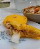 Arepas de polenta / tortitas de maíz