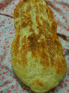 عکسی از دستور نان بربری خانگی و خوشمزه