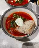 Vegetarian borscht