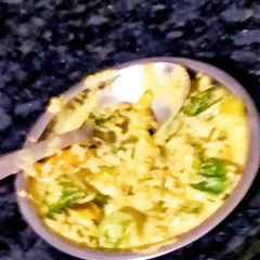 A picture of Dahi posto bhindi.
