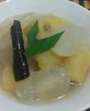 Setup pisang kepok kolang kaling