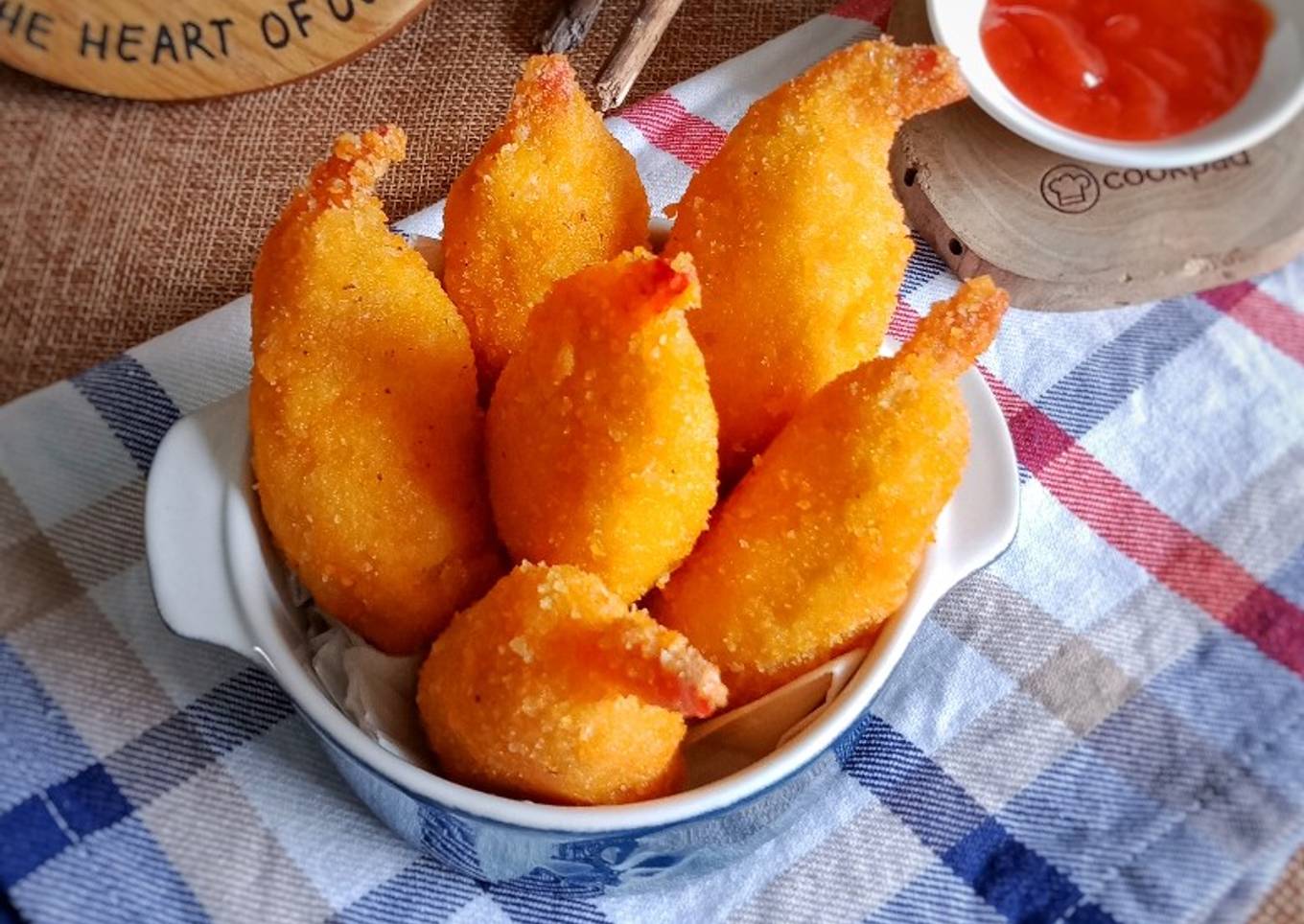 Chicken Nugget Isi Udang Keju