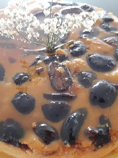 Una foto de Crema Volteada con Higos secos a lo Carmelita