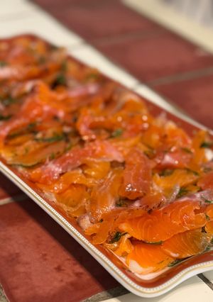 Une photo de Gravlax de truite