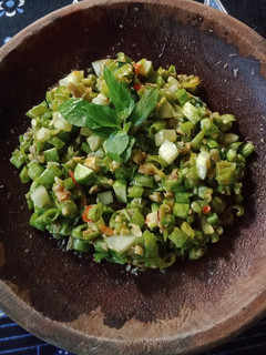 Foto resep Sambal/pencok kacang panjang