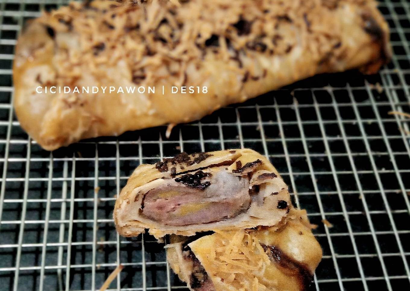 Strudel pisang