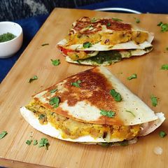 A picture of Bombay Aloo Masala Tortilla Wrap.