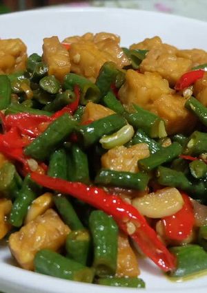 Foto resep Oseng Tempe Kacang Panjang