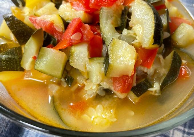 Zucchini with Bell Peppers