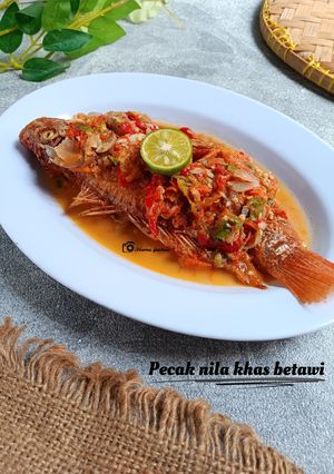 Foto resep Pecak nila khas betawi