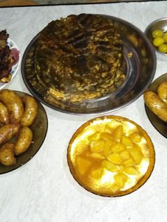صورة لوصفة محشي ورق عنب وممبار