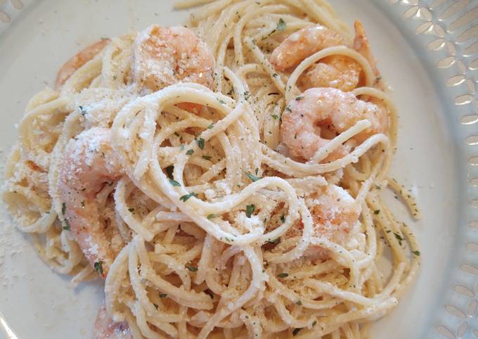 Easiest Way to Prepare Any-night-of-the-week Creamy Shrimp Alfredo