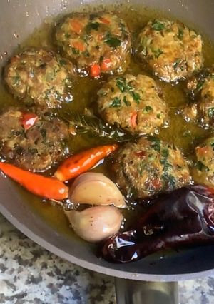 Une photo de Croquettes 🌶de sardines 🐟aux herbes 🌿 de Provence🌱🍃