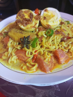 Foto resep Mie Kuah Kare Susu