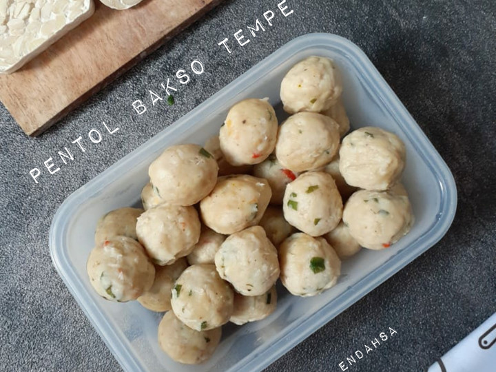 Resep Pentol Bakso Tempe, Enak