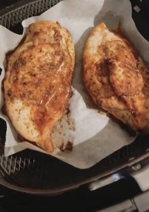 Foto de Peito de Frango na airfryer
