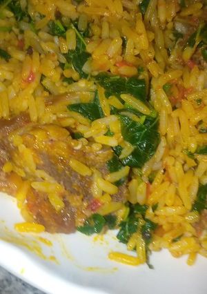 Jollof rice ainihin hoton girkin