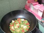 Gambar tahu tumis paprika