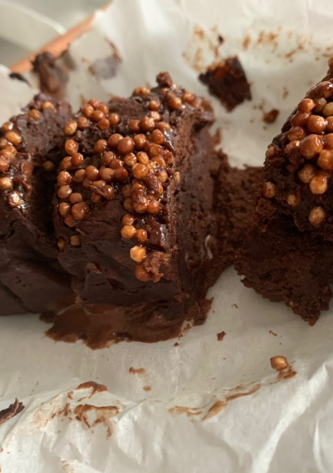 Una foto de Brownie fit