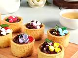 Buttery Pudding Chocolate Mouse Cookie Cup