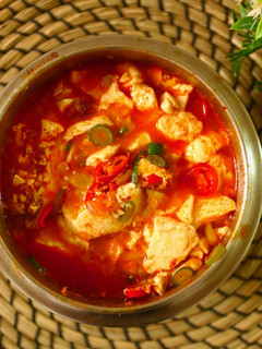 Foto resep Sundubu JJigae Sup tahu resep asli korea