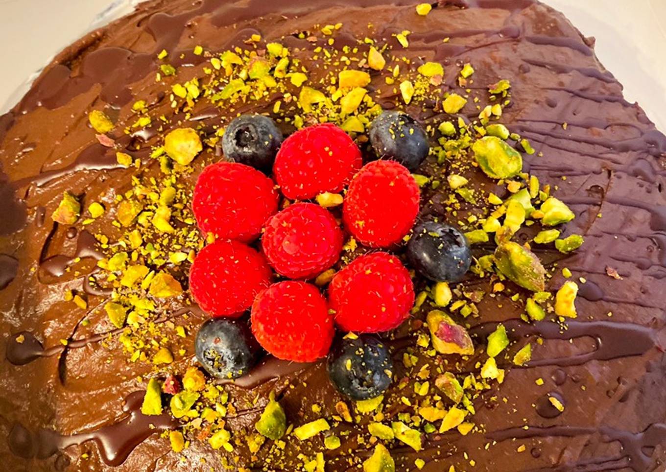 Beetroot chocolate cake with avocado frostingππππππ❤️❤️❤️