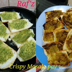 Crispy masala pav A picture of Crispy masala pav.