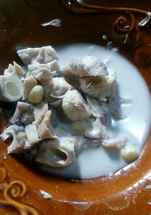 Foto resep Cimpedak bakar kuah santan