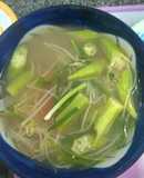 Canh chua thơm cà nấu tôm