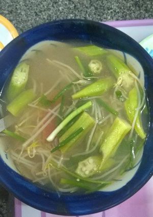 Hình của món Canh chua thơm cà nấu tôm.