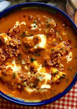 A picture of Lasooni Methi Paneer.