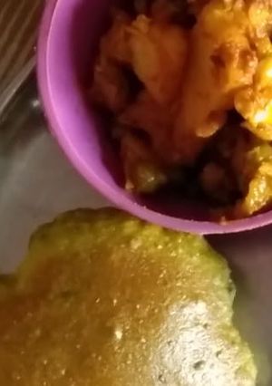 A picture of Aloo gobhi.