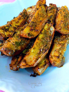 Una foto de Berenjenas al garam masala express al horno con picada Urrutia