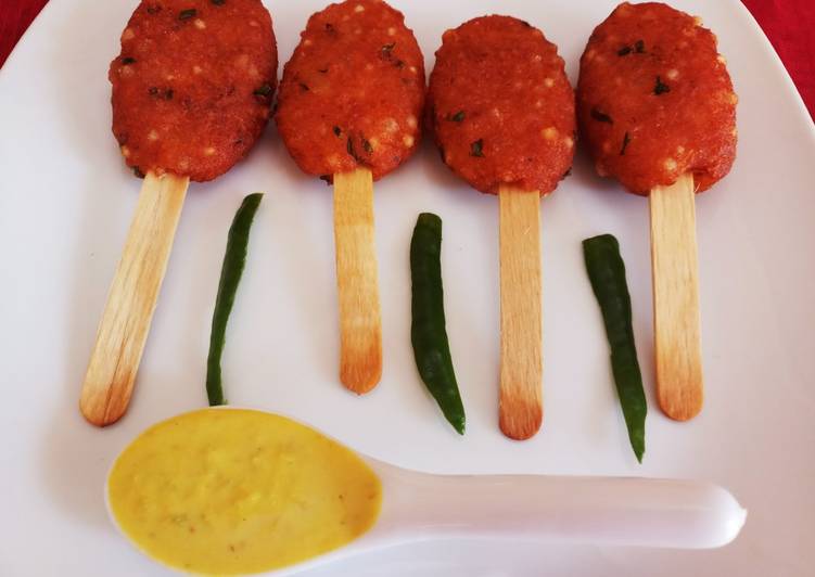 Simple Way to Make Speedy Sabudana Lollipop